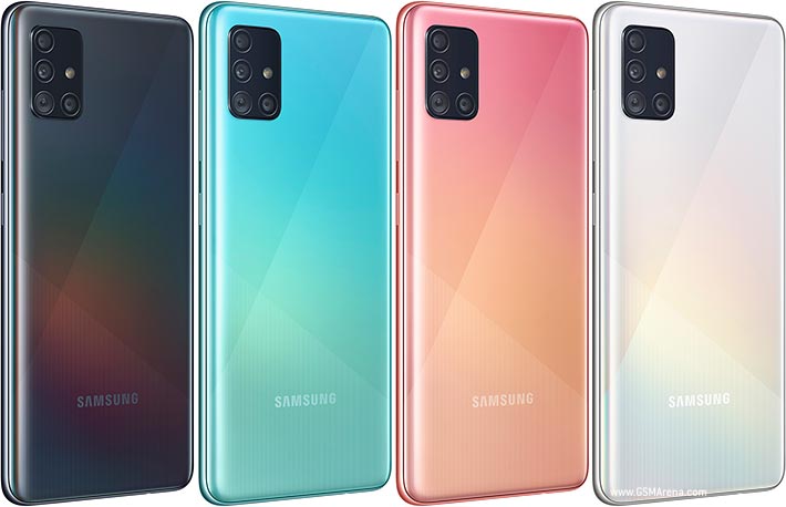 گوشی موبایل سامسونگ مدل Galaxy A51 SM-A515F/DSN دو سیم کارت ظرفیت 256 گیگابایت رام ۸ گیگا بایت