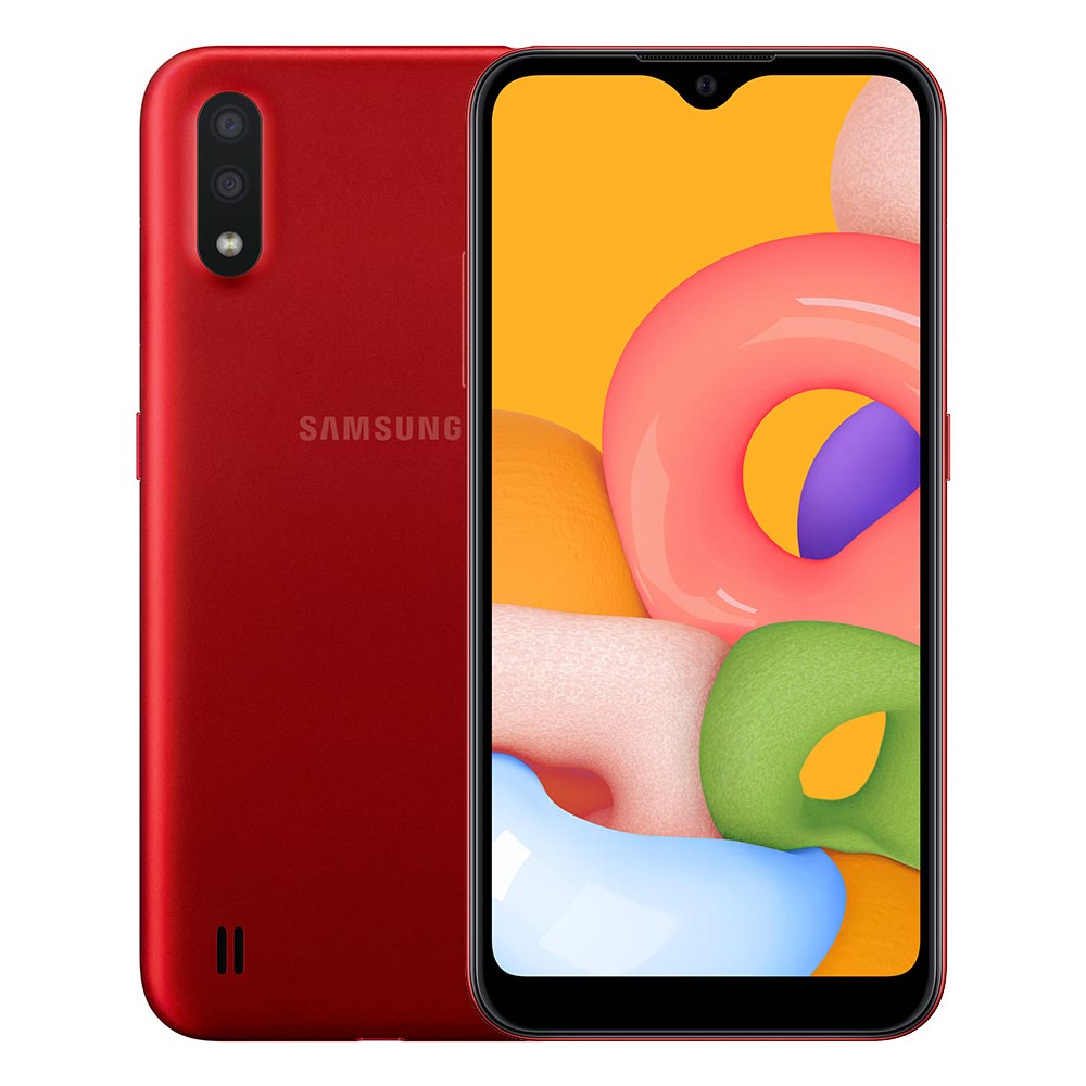 گوشی موبایل سامسونگ مدل Galaxy A01  دو سیم کارت ظرفیت 16 گیگابایت 