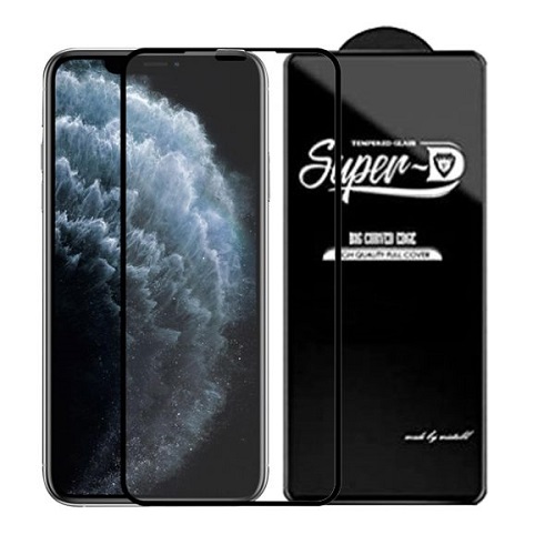 محافظ صفحه نمایش سوپر دی مدل Super D Glass مناسب برای گوشی موبایل اپل Iphone xs max \ 11 pro max