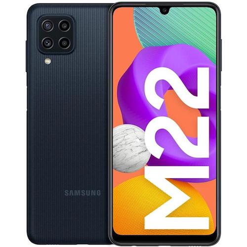 گوشی موبایل سامسونگ مدل Galaxy M22 SM-M225FV/DS دو سیم‌ کارت ظرفیت 128 گیگابایت و رم 4 گیگابایت