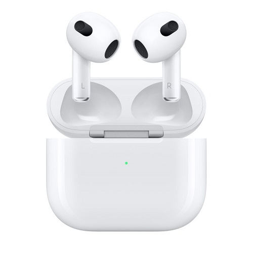 هدفون بی‌ سیم اپل مدل AirPods 3 همراه با محفظه شارژ 2021