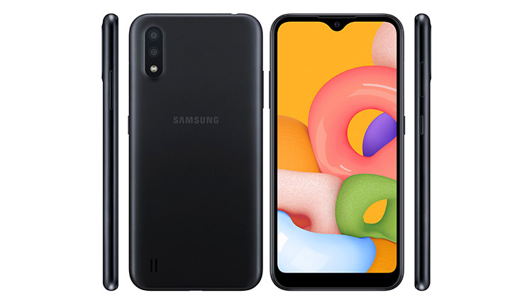 گوشی موبایل سامسونگ مدل Galaxy A01  دو سیم کارت ظرفیت 16 گیگابایت 