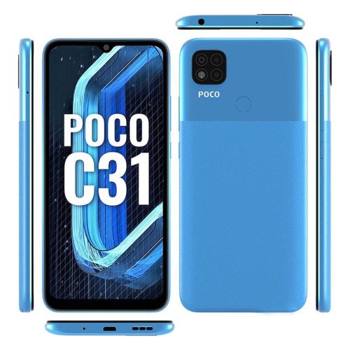 گوشی موبایل شیائومی مدل POCO C31  دو سیم‌ کارت ظرفیت 64 گیگابایت و رم 4 گیگابایت