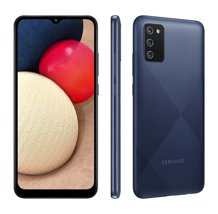 گوشی موبایل سامسونگ مدل Galaxy A02s SM-A025FZBFMEA دو سیم کارت ظرفیت 32 گیگابایت رام ۳ گیگابایت